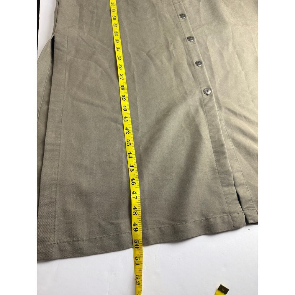 Directives Olive Lyocell Sleeveless Jumper Dress - L - Picture 8 of 9